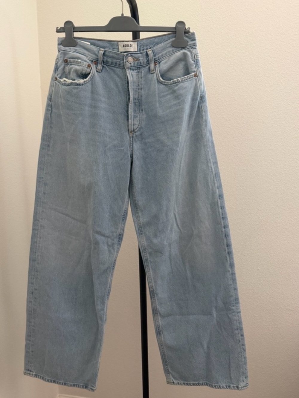 Agolde The Low Slung Baggy jeans. 👖 size 26. Color: SHAKE - Picture 5 of 9